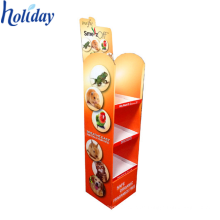 Hochwertige Werbung Karton Boden Pop Up Display Stand